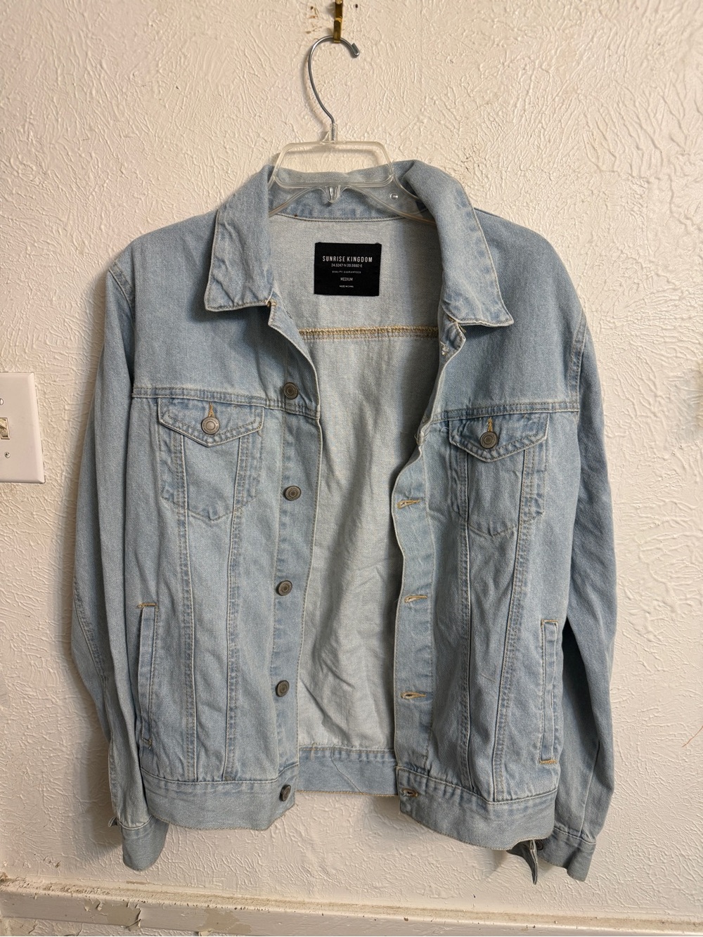 Light Wash Denim Jacket - Sunrise Kingdom